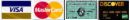 Visa MasterCard American Express Discover